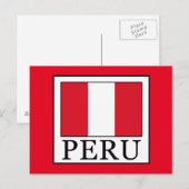 Peru Postkarte (Vorne/Hinten)