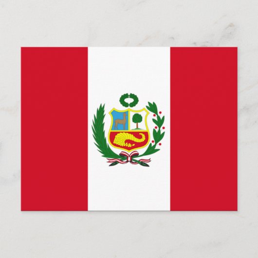 Peru Postkarte (Vorderseite)