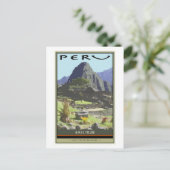 Peru Postkarte (Stehend Vorderseite)