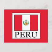 Peru Postkarte (Vorderseite)
