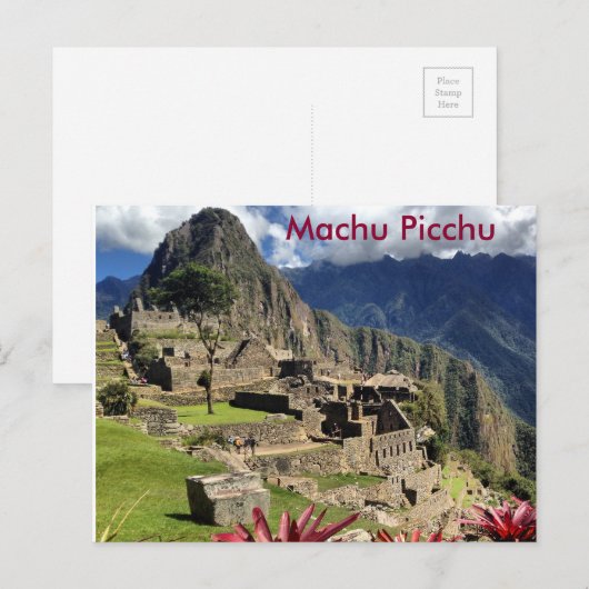 Peru Postkarte (Vorne/Hinten)