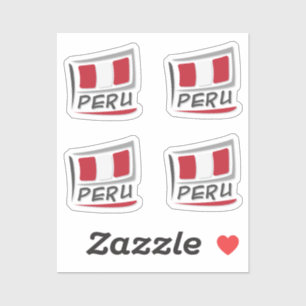 Peru-Pride-X-Flag Aufkleber