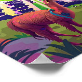 Peru Print Peru Illustration Machu Picchu Travel  Poster (Ecke)