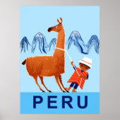 Peru-Reiseplakat Poster (Vorne)