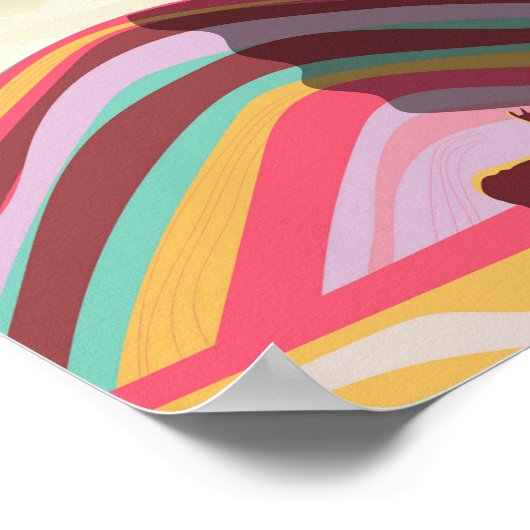 Peru-Reiseplakat Poster (Ecke)