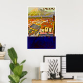 Peru-Reiseposter Peruanische Kunst Prin Poster (Heimbüro)