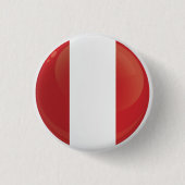 Peru Round-Icon-Markierung Button (Vorderseite)