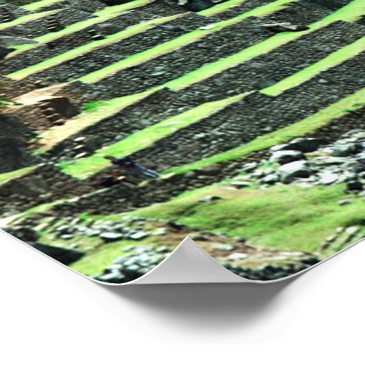 Peru Ruins Poster (Ecke)