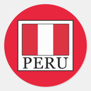 Peru Runder Aufkleber