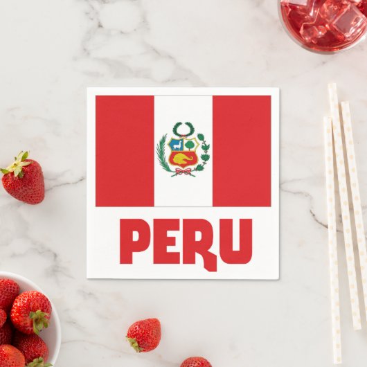 Peru Serviette (Beispiel)