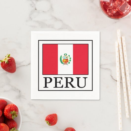 Peru Serviette (Beispiel)