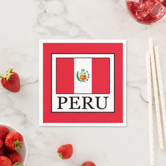 Peru Serviette (Beispiel)