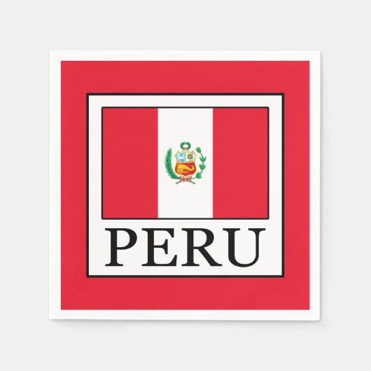 Peru Serviette (Vorderseite)