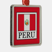 Peru Silbernes Ornament (Rechts)