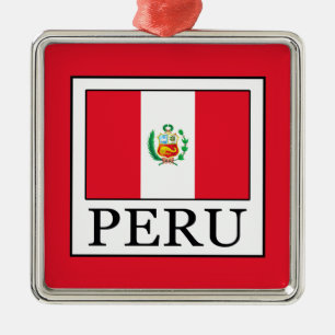 Peru Silbernes Ornament