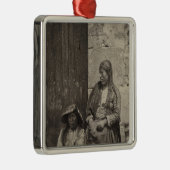 Peru Silbernes Ornament (Rechts)