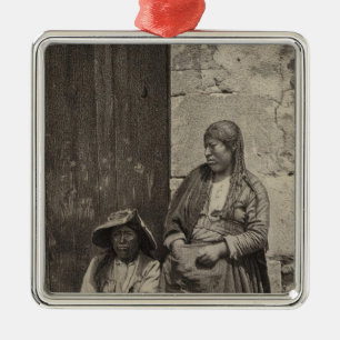 Peru Silbernes Ornament