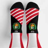 Peru Socken, peruanische Flaggenfarben / Sport Socken (Oben)