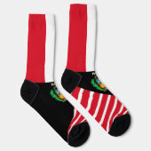 Peru Socken, peruanische Flaggenfarben / Sport Socken (Rechts)