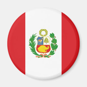 Peru-Staats-Flaggen-Magnet Magnet