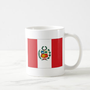 Peru-Staatsflagge Kaffeetasse