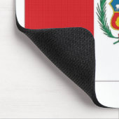 Peru-Staatsflagge Mousepad (Ecke)