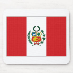 Peru-Staatsflagge Mousepad