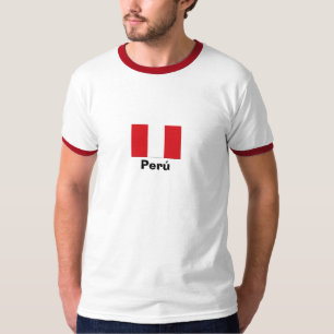 Perú Staatsflagge T-Shirt