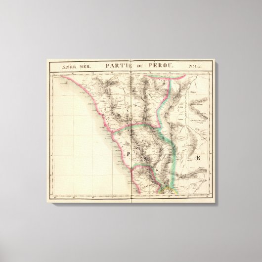 Peru, Südamerika 14 Leinwanddruck (Vorderseite)