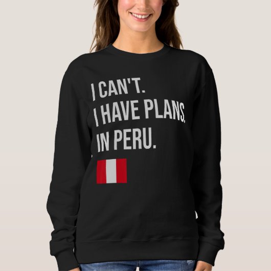 Peru Sweatshirt (Vorderseite)