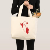 Peru-Taschen-Tasche Jumbo Stoffbeutel (Vorderseite (Produkt))