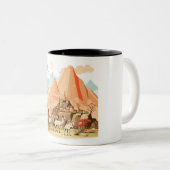 Peru-Tasse Zweifarbige Tasse (VorderseiteRechts)