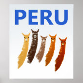 Peru Travel Poster (Vorne)