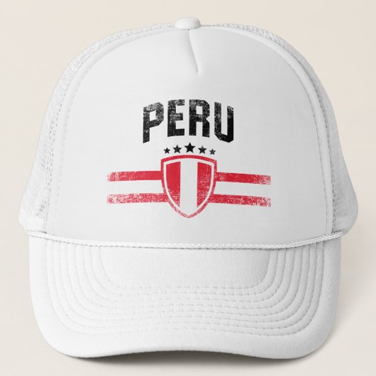 Peru Truckerkappe (Vorderseite)