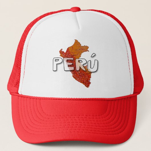 Peru Truckerkappe (Vorderseite)