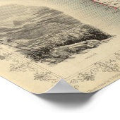 Peru und Bolivien Poster (Ecke)