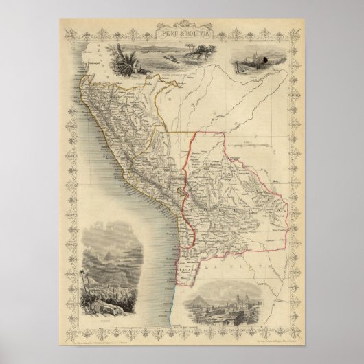 Peru und Bolivien Poster (Vorne)