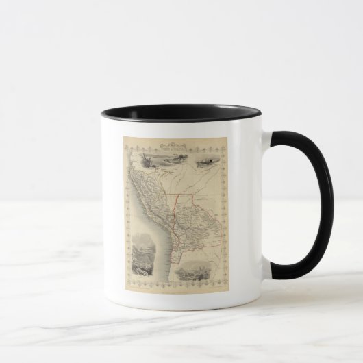 Peru und Bolivien Tasse (Rechts)