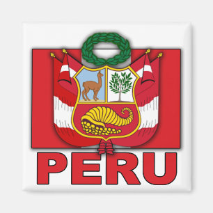 Peru-Wappen Magnet
