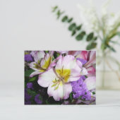 Peruaner Lily Postkarte (Stehend Vorderseite)