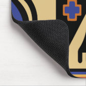 Peruaner Zwei-Kopf-Vogel Mousepad (Ecke)