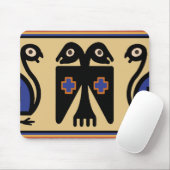 Peruaner Zwei-Kopf-Vogel Mousepad (Mit Mouse)