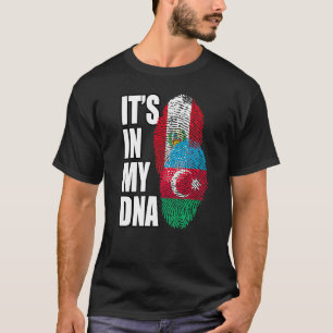 Peruanisch und Aserbaidschanisch gemischte DNA-Fla T-Shirt