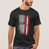 Peruanische amerikanische Flagge Peruanische Flagg T-Shirt (Vorderseite)