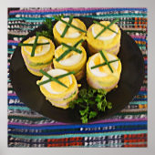 Peruanische Causa Made auf Zuhause Poster (Vorne)