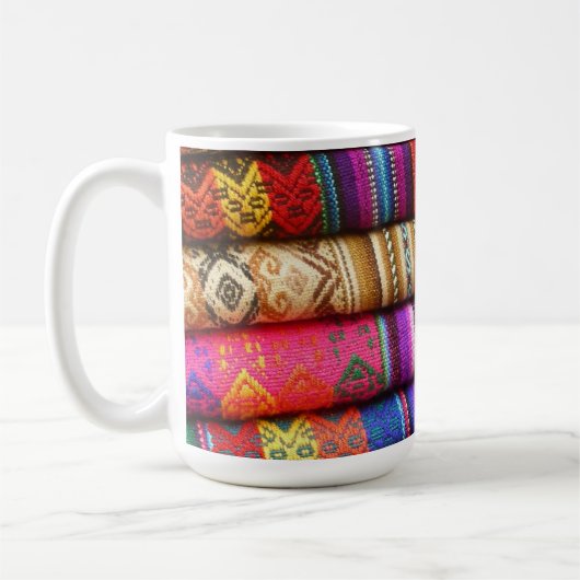 Peruanische Decken Kaffeetasse (Links)