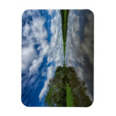 Peruanische Dschungelreflektionen Magnet (Vertikal)