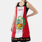 peruanische Flag-Schürze, Peru, peruanische Koch K Schürze (InSitu)