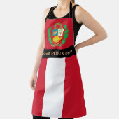 peruanische Flag-Schürze, peruanische Koch Küche Schürze (InSitu)