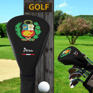 Peruanische Flagge & Golf Peru Sport Covers /Clubs Headcover